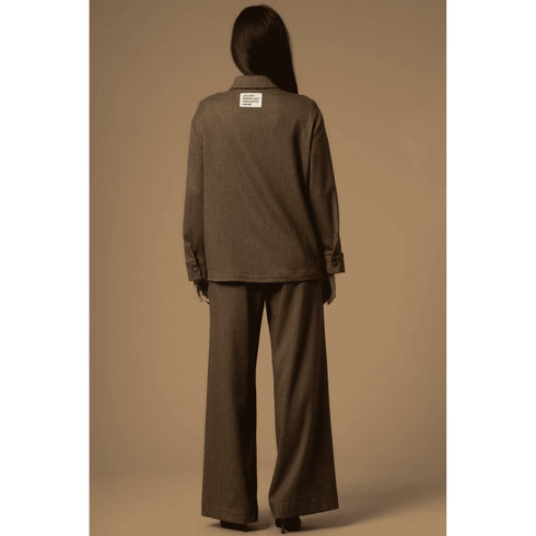 Kocca Completo Set camicia e pantaloni flare - Set Camicia - Pantaloni Augusto XS A25-KOCCAAUGUSTO-30015-XS - Francavilla Moda