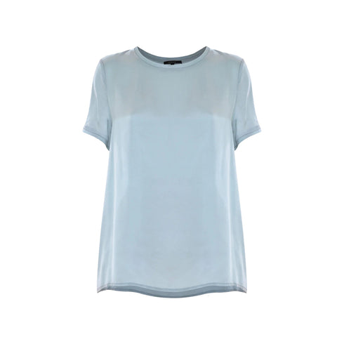 KOCCA T-shirt T-shirt Donna in viscosa a girocollo Verde A24 - KOCCANOELIE - 50002 - XS - Francavilla Moda