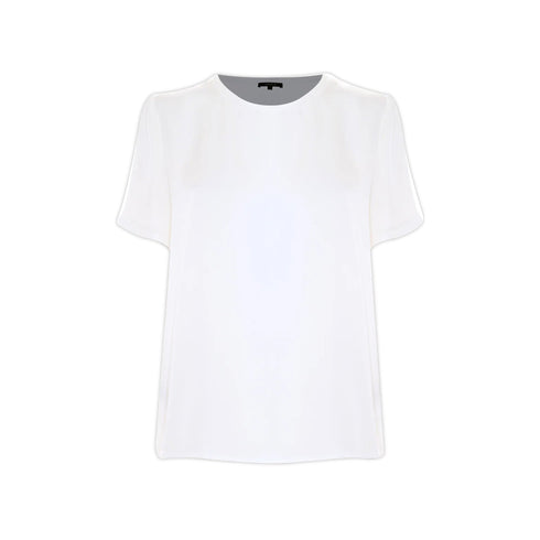 KOCCA T-shirt T-shirt Donna in viscosa a girocollo Bianco A24 - KOCCANOELIE - 60004 - XS - Francavilla Moda