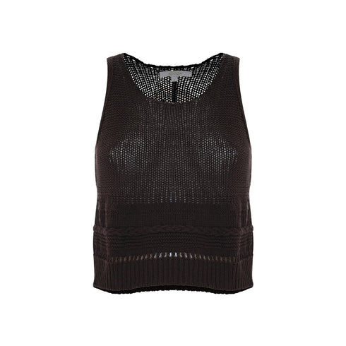 Kocca Top Top Donna cropped traforato S P25 - KOCCAMIRINDA - 30372 - S - Francavilla Moda