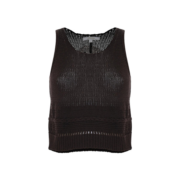 Kocca Top Top Donna cropped traforato S P25 - KOCCAMIRINDA - 30372 - S - Francavilla Moda