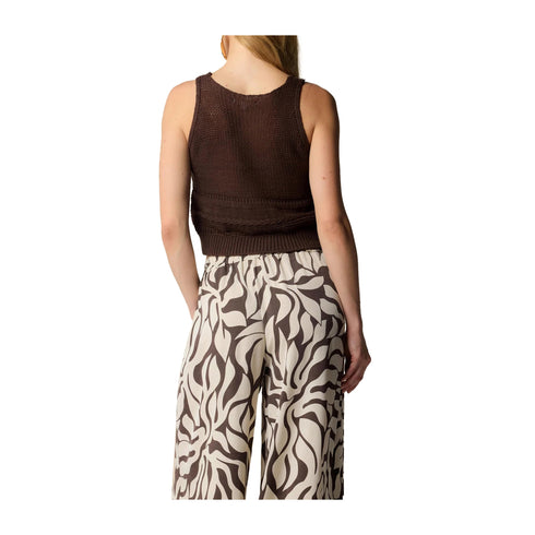 Kocca Top Top Donna cropped traforato S P25 - KOCCAMIRINDA - 30372 - S - Francavilla Moda