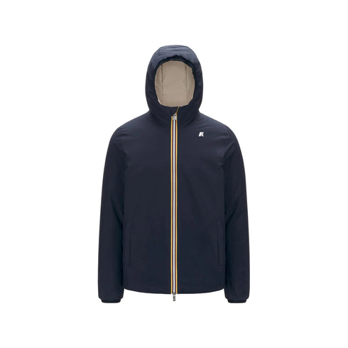 KWAY Giacca imbottita Giubbotto Uomo modello Jack corto Blu beige A24 - KWAYK6128VW - ATJ - L - Francavilla Moda