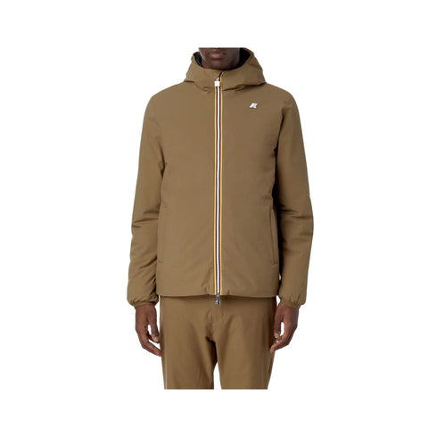 KWAY Giacca imbottita Giubbotto Uomo modello Jack corto Nero verde - Francavilla Moda