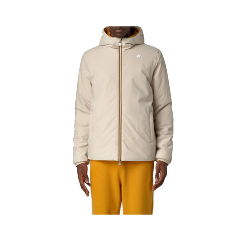 KWAY Giacca imbottita Giubbotto Uomo modello Jack corto Brown navy A24 - KWAYK6128VW - AR1 - L - Francavilla Moda