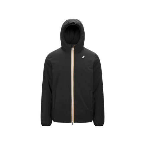 KWAY Giacca imbottita Giubbotto Uomo modello Jack corto Nero verde - Francavilla Moda