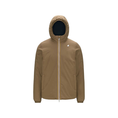 KWAY Giacca imbottita Giubbotto Uomo modello Jack corto Brown navy A24 - KWAYK6128VW - AR1 - L - Francavilla Moda