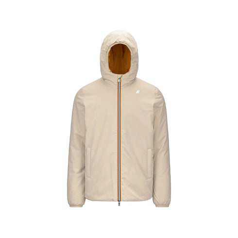 KWAY Giacca imbottita Giubbotto Uomo modello Jack corto Beige arancio A24 - KWAYK6128VW - ASA - L - Francavilla Moda