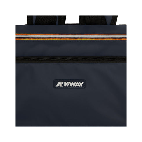 KWAY Zainetto Zaino Uomo Gizy in nylon Blu - Francavilla Moda