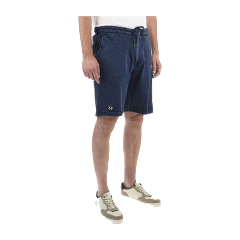La Martina Pantaloncini sportivi Bermuda Uomo cargo tinto in capo S P25 - LA MARTINAMAB001FP583 - D7003 - S - Francavilla Moda