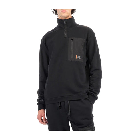 LA MARTINA Felpa con zip Felpa Uomo Zaki mezza zip Nero A24 - LA MARTINAZMF006FP548 - 09999 - M - Francavilla Moda