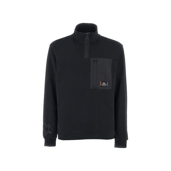 LA MARTINA Felpa con zip Felpa Uomo Zaki mezza zip Nero A24 - LA MARTINAZMF006FP548 - 09999 - M - Francavilla Moda
