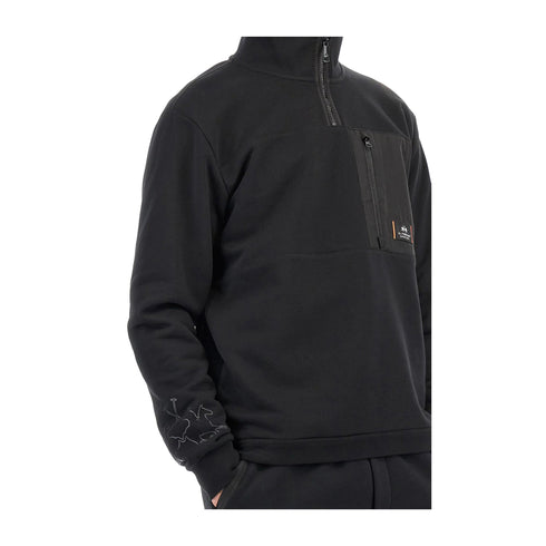 LA MARTINA Felpa con zip Felpa Uomo Zaki mezza zip Nero A24 - LA MARTINAZMF006FP548 - 09999 - M - Francavilla Moda