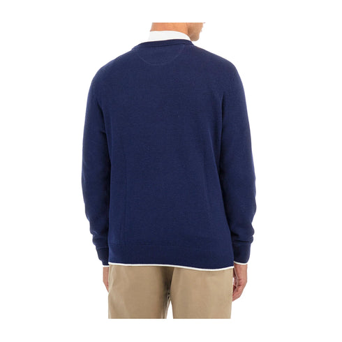 La Martina Pullover Maglia Uomo effetto grana di riso M A24 - LA MARTINAZMS007YW120 - 07017 - M - Francavilla Moda