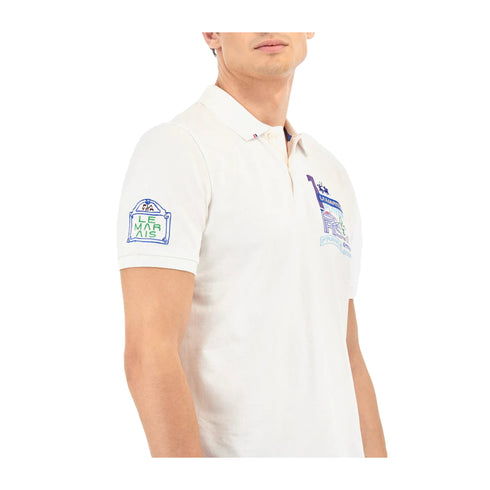 La Martina Polo Polo Uomo Allen Le Marais France M P25 - LA MARTINAMAP308PK001 - 00001 - M - Francavilla Moda
