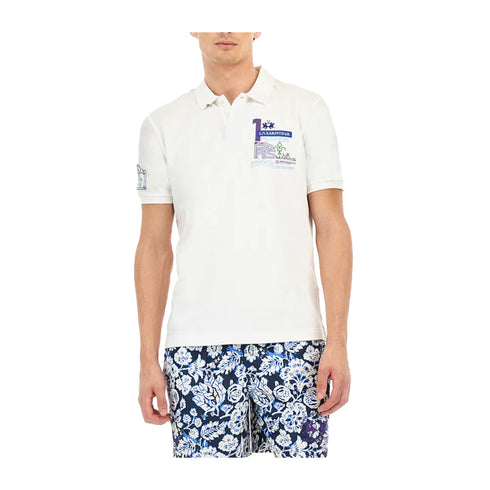 La Martina Polo Polo Uomo Allen Le Marais France M P25 - LA MARTINAMAP308PK001 - 00001 - M - Francavilla Moda
