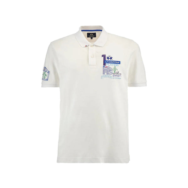 La Martina Polo Polo Uomo Allen Le Marais France M P25 - LA MARTINAMAP308PK001 - 00001 - M - Francavilla Moda