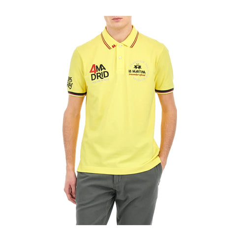 La Martina Polo Polo Uomo Arden grafica Madrid M P25 - LA MARTINAMAP310PK001 - 02072 - M - Francavilla Moda
