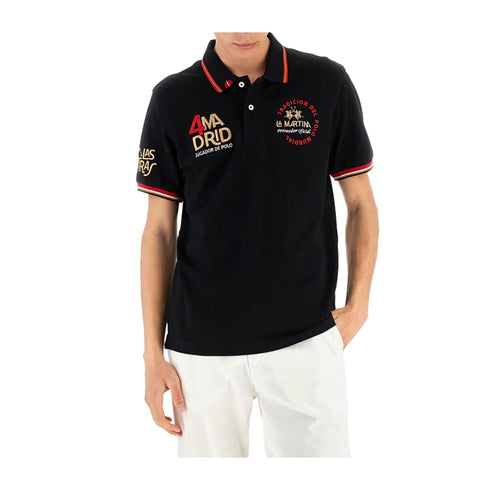 La Martina Polo Polo Uomo Arden grafica Madrid M P25 - LA MARTINAMAP310PK001 - 09999 - M - Francavilla Moda