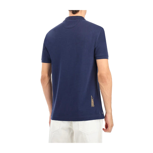 La Martina Polo Polo Uomo con patch bandiere S P25 - LA MARTINAMAP304PK031 - 07017 - S - Francavilla Moda