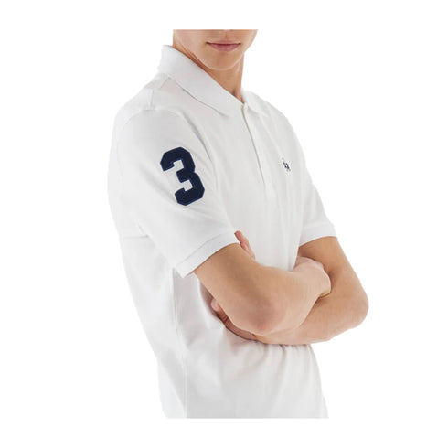 La Martina Polo Polo Uomo con patch sulla manica M P25 - LA MARTINAMAP300PK001 - 00001 - M - Francavilla Moda