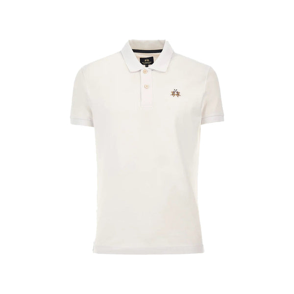 La Martina Polo Polo Uomo dal fit slim due bottoni M P25 - LA MARTINACCMP02PK001 - 00001 - M - Francavilla Moda