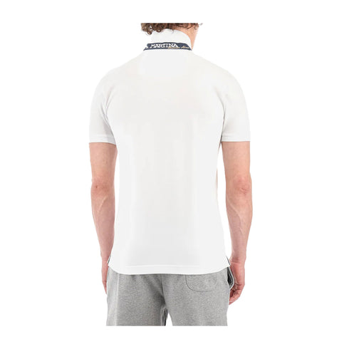 La Martina Polo Polo Uomo dal fit slim due bottoni M P25 - LA MARTINACCMP02PK001 - 00001 - M - Francavilla Moda