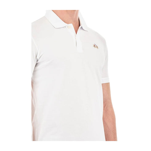 La Martina Polo Polo Uomo dal fit slim due bottoni M P25 - LA MARTINACCMP02PK001 - 00001 - M - Francavilla Moda
