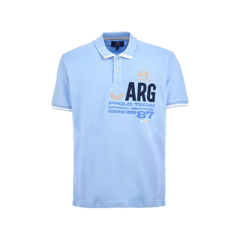 La Martina Polo Polo Uomo grafica Argentina M P25 - LA MARTINAMAP305PK001 - 07220 - M - Francavilla Moda