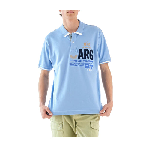 La Martina Polo Polo Uomo grafica Argentina M P25 - LA MARTINAMAP305PK001 - 07220 - M - Francavilla Moda