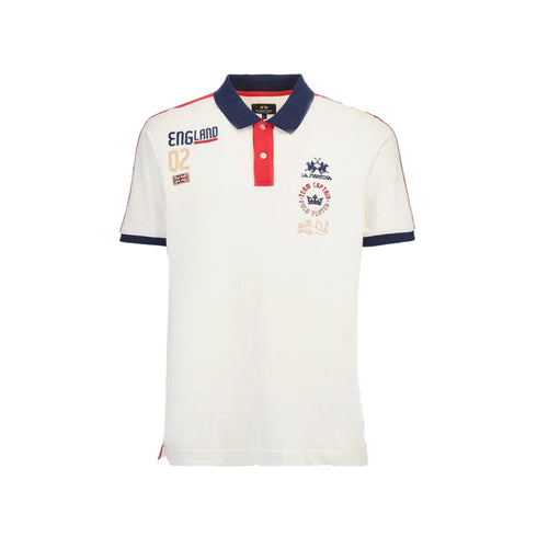 La Martina Polo Polo Uomo grafica England M P25 - LA MARTINAMAP306PK001 - 00001 - M - Francavilla Moda