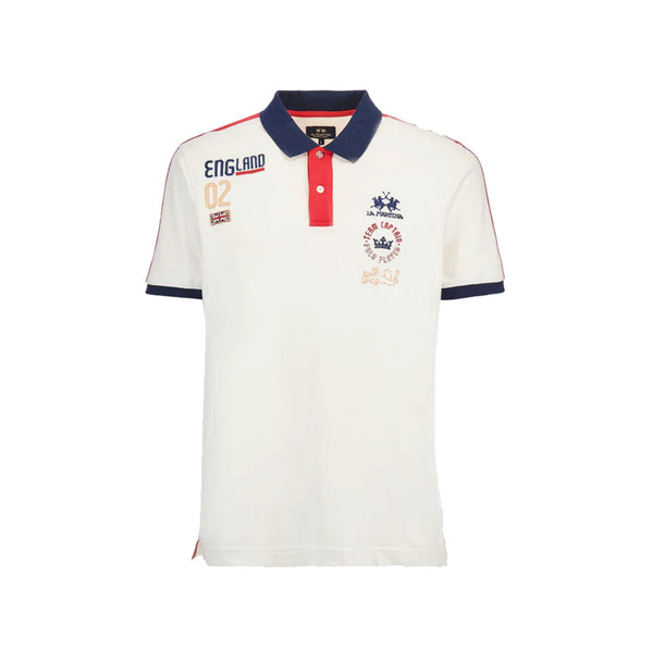 La Martina Polo Polo Uomo grafica England M P25 - LA MARTINAMAP306PK001 - 00001 - M - Francavilla Moda