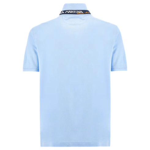La Martina Polo Polo Uomo slim con ricamo a contrasto M P25 - LA MARTINAMAP002PK001 - 07220 - M - Francavilla Moda
