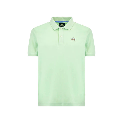 La Martina Polo Polo Uomo slim con ricamo a contrasto M P25 - LA MARTINAMAP002PK001 - 03147 - M - Francavilla Moda