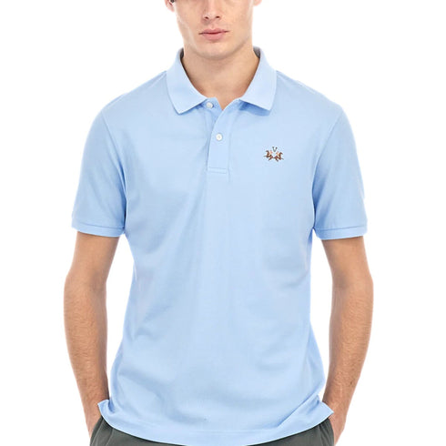 La Martina Polo Polo Uomo slim con ricamo a contrasto M P25 - LA MARTINAMAP002PK001 - 07220 - M - Francavilla Moda