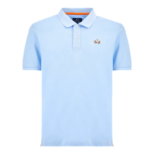 La Martina Polo Polo Uomo slim con ricamo a contrasto M P25 - LA MARTINAMAP002PK001 - 07220 - M - Francavilla Moda