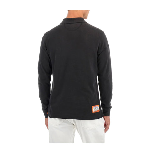 LA MARTINA Polo Polo Uomo Zdravko con ricami Nero A24 - LA MARTINAZMP307JS005 - 09999 - M - Francavilla Moda