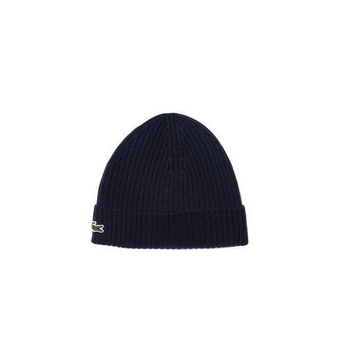 Lacoste Berretto Cappello Uomo in lana a costine UNI A25 - LACOSTERB0001 - 166 - UNI - Francavilla Moda
