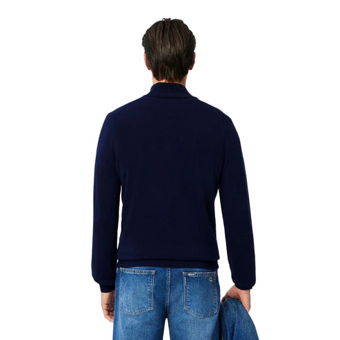 Lacoste Cardigan Cardigan Uomo in cotone con zip frontale 4 - Francavilla Moda