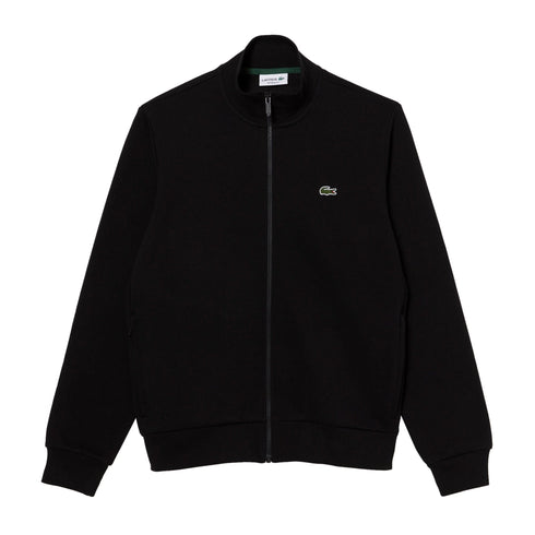 Lacoste Felpa con zip Felpa Uomo con chiusura zip Nero - Francavilla Moda