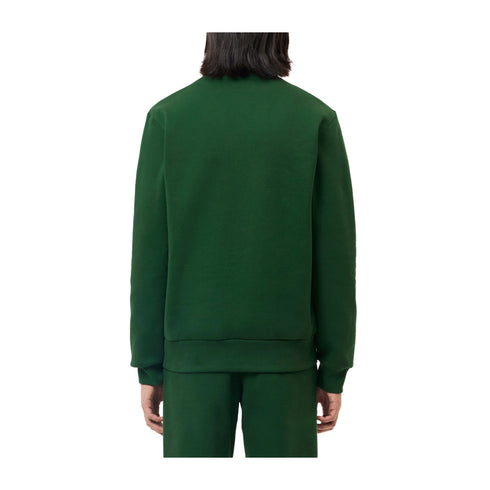 Lacoste Felpa girocollo Felpa Uomo Jogger micro logo Verde A24 - LACOSTESH9608 - 132 - 6 - Francavilla Moda