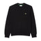 Lacoste Felpa girocollo Felpa Uomo Jogger micro logo Nero - Francavilla Moda
