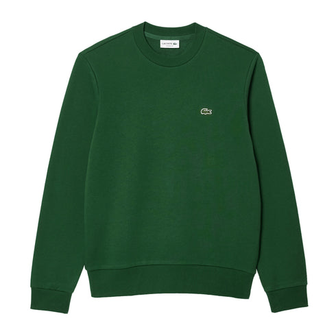 Lacoste Felpa girocollo Felpa Uomo Jogger micro logo Verde A24 - LACOSTESH9608 - 132 - 6 - Francavilla Moda