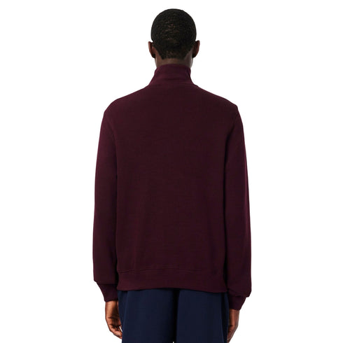Lacoste Felpa con zip Felpa Uomo mezza zip in cotone 3 A26-LACOSTESH1927-166-3 - Francavilla Moda