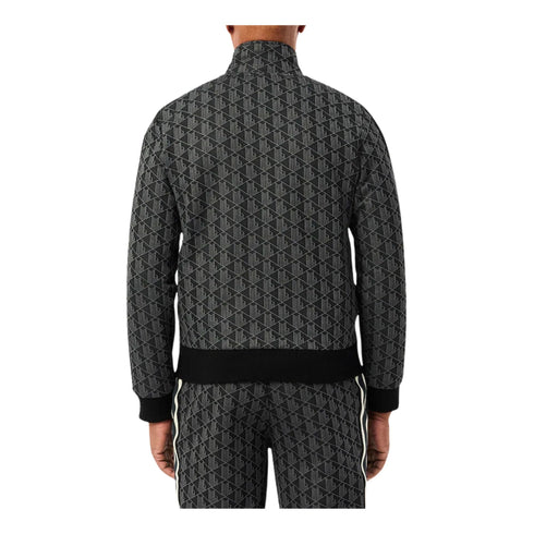 Lacoste Felpa con zip Felpa Uomo monogram full zip 4 A25 - LACOSTESH1368 - 4PC - 4 - Francavilla Moda