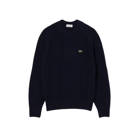 Lacoste Pullover Maglia Uomo girocollo a costa inglese 1 - Francavilla Moda