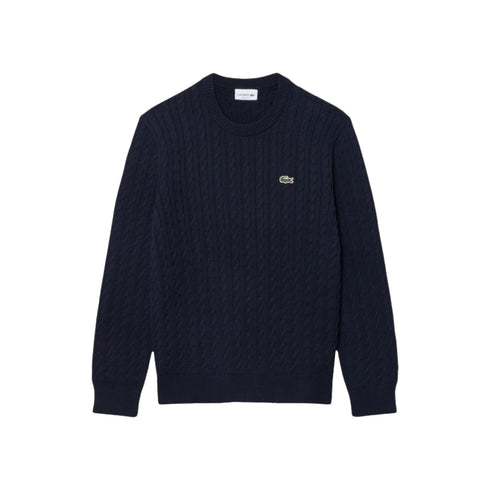 Lacoste Pullover Maglia Uomo in cotone a trecce 1 - Francavilla Moda