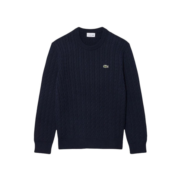 Lacoste Pullover Maglia Uomo in cotone a trecce 1 - Francavilla Moda