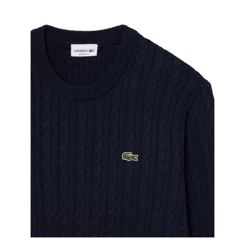 Lacoste Pullover Maglia Uomo in cotone a trecce 1 - Francavilla Moda