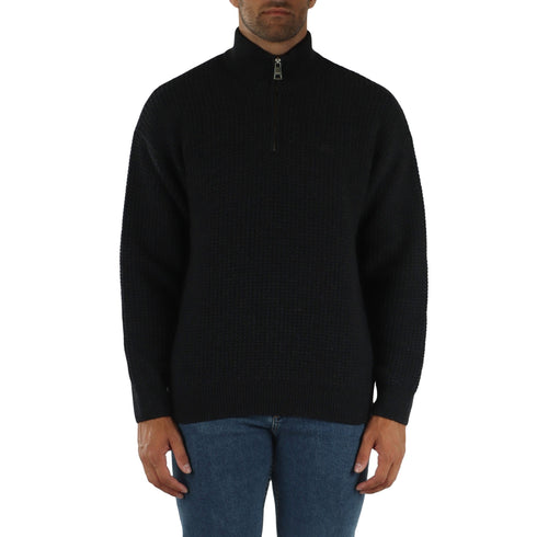Lacoste Pullover Maglia Uomo mezza zip a coste 1 A26-LACOSTEAH8584-EL6-1 - Francavilla Moda